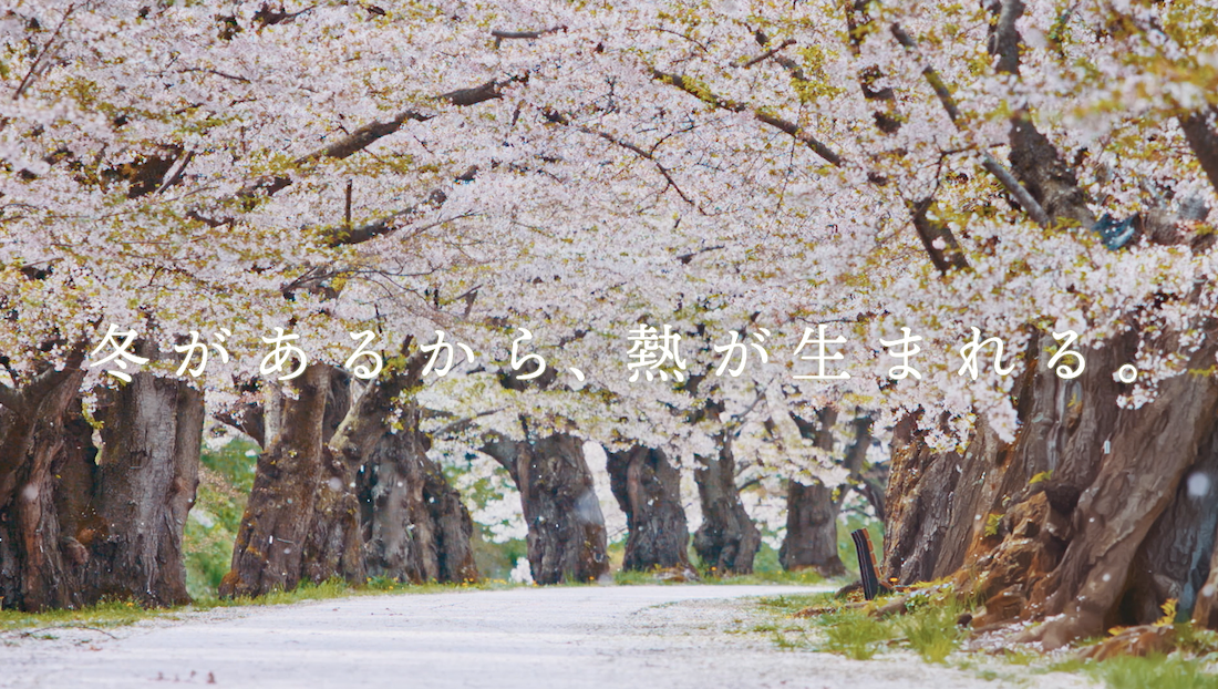 冬があるから、