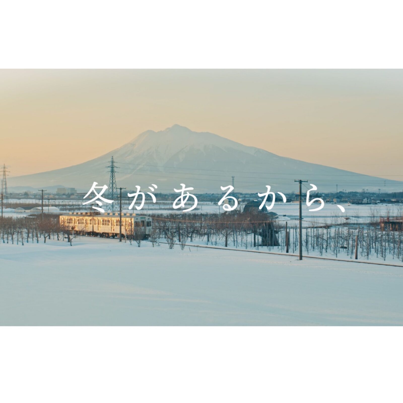 冬があるから、